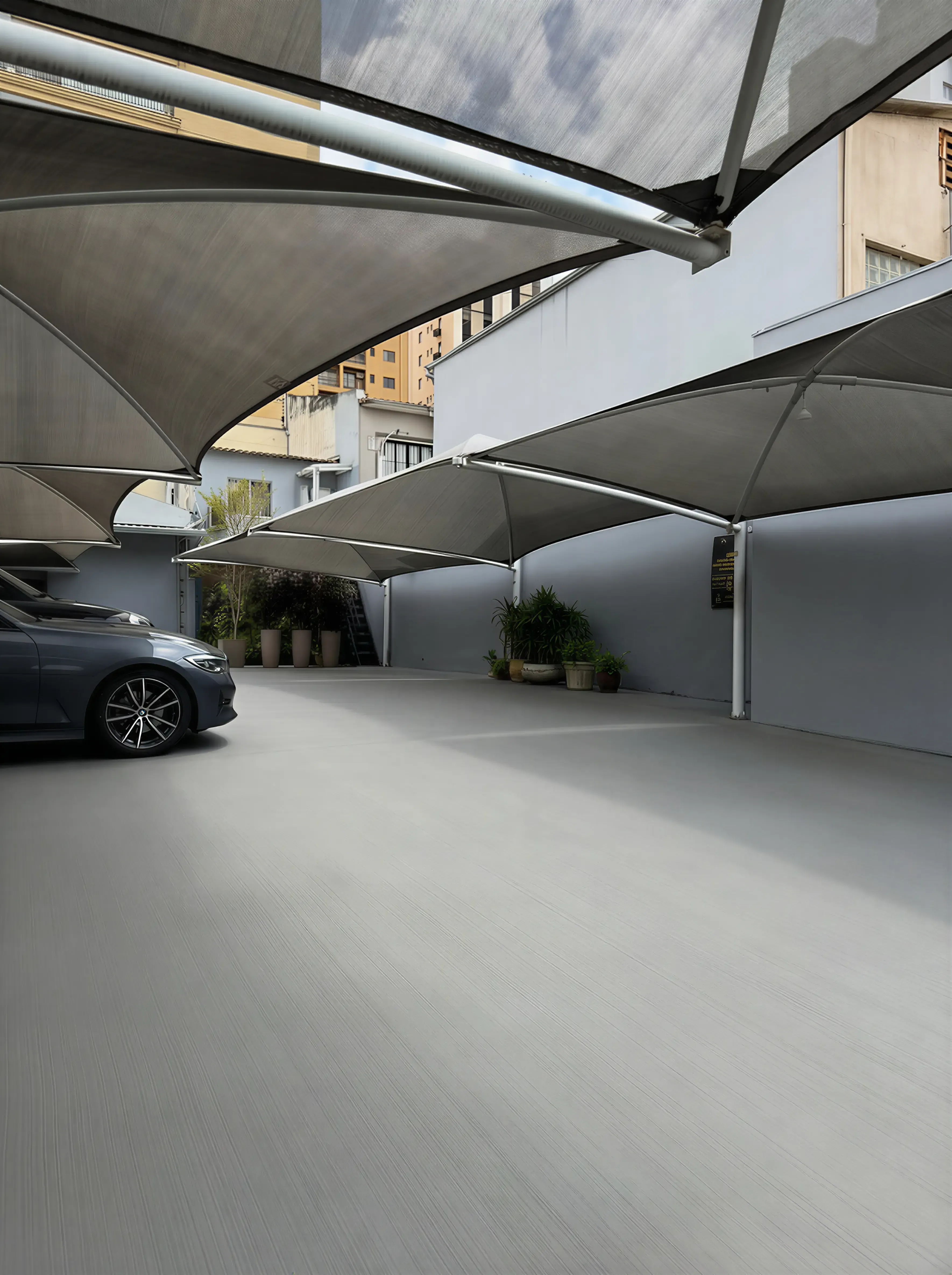 O espaço foi planejado para garantir conforto e privacidade.