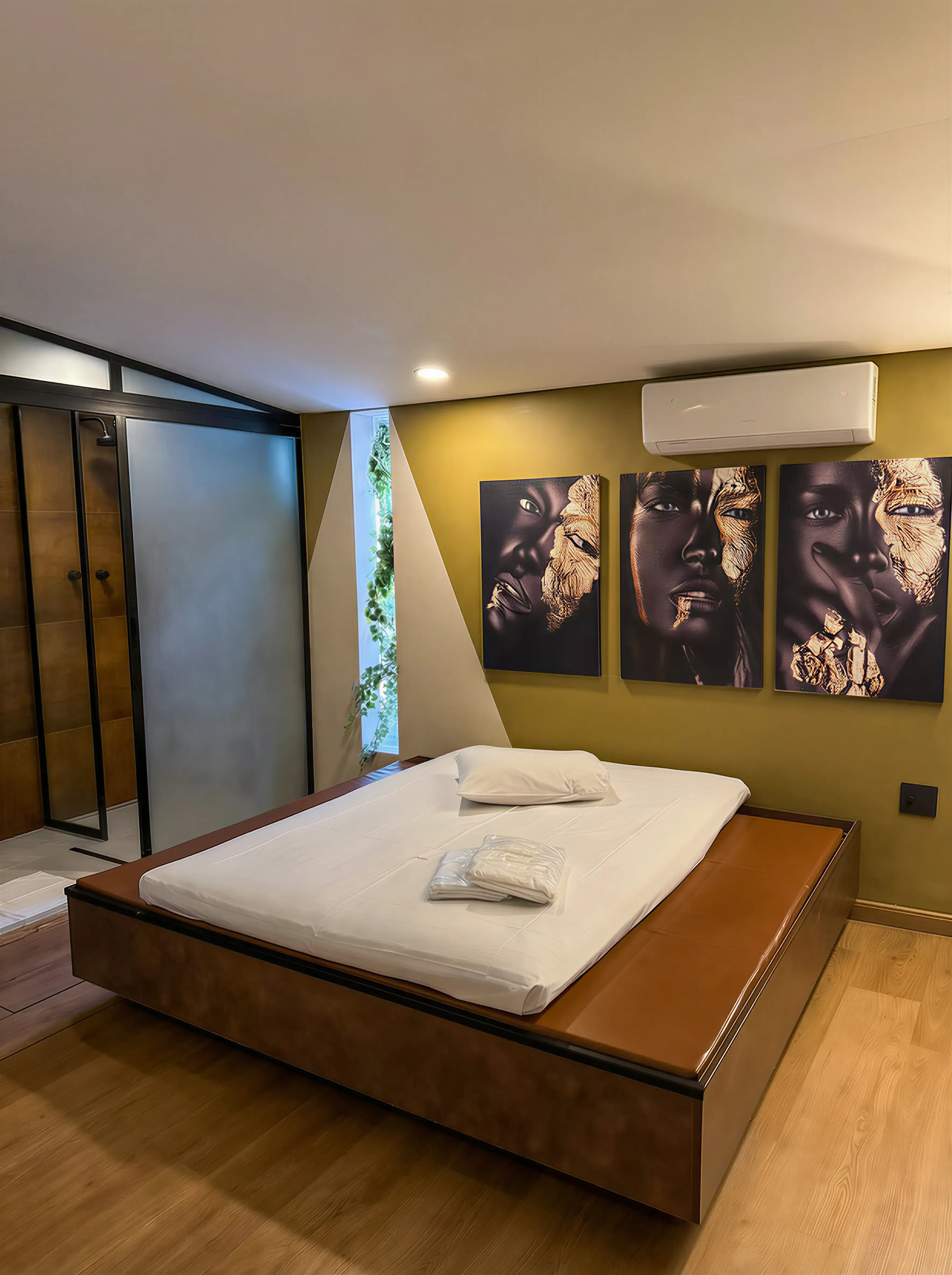 O espaço foi planejado para garantir conforto e privacidade.